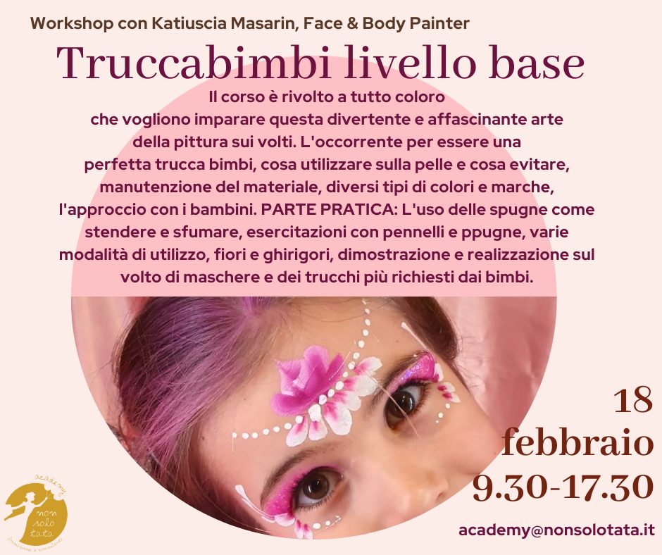 Corso Truccabimbi Livello Base Non Solo Tata